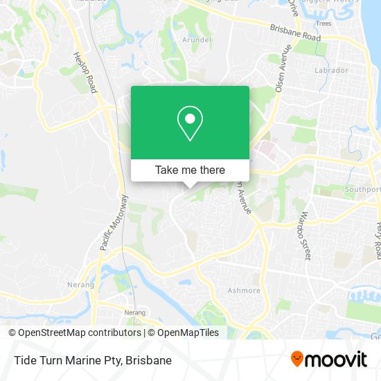 Tide Turn Marine Pty map