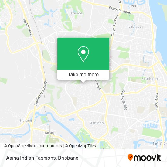 Aaina Indian Fashions map