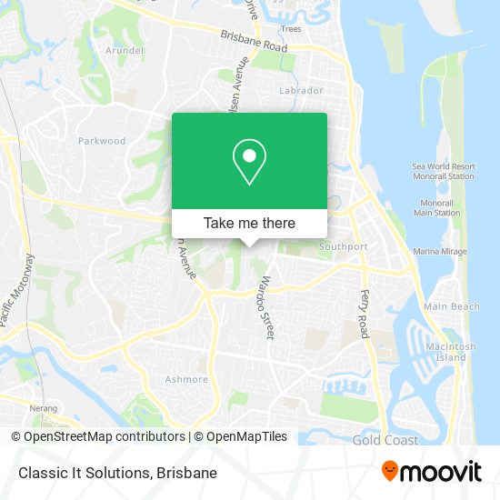 Classic It Solutions map