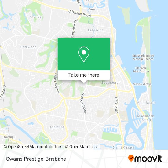 Swains Prestige map