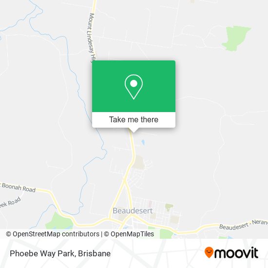 Phoebe Way Park map