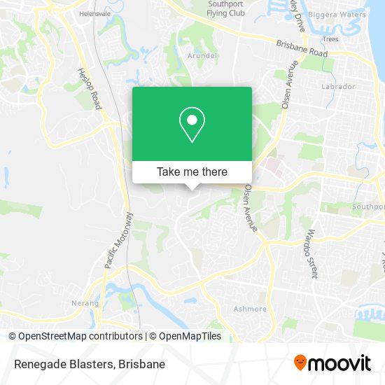 Renegade Blasters map