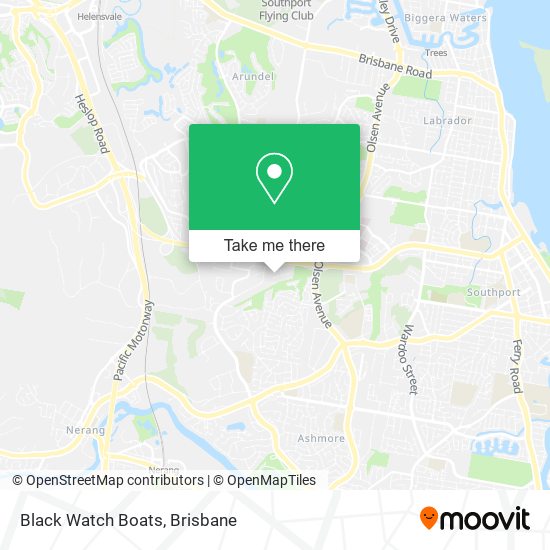 Black Watch Boats map