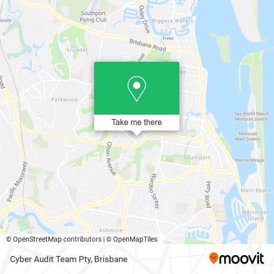 Cyber Audit Team Pty map