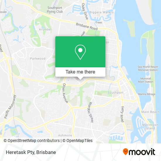 Heretask Pty map