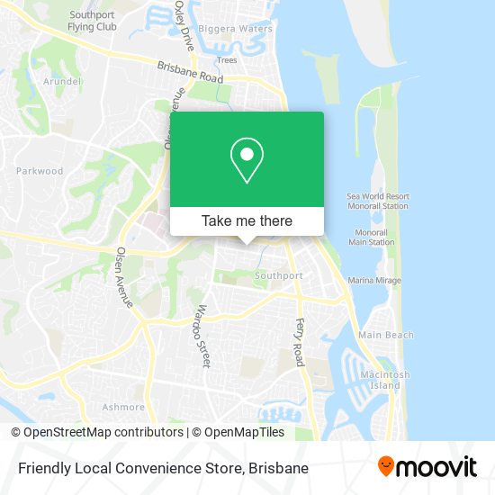 Friendly Local Convenience Store map