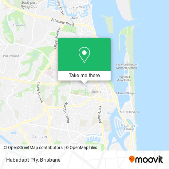 Habadapt Pty map