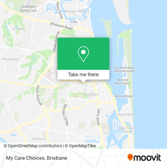 My Care Choices map