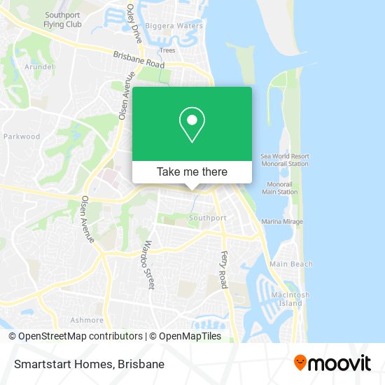 Smartstart Homes map