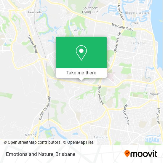 Emotions and Nature map