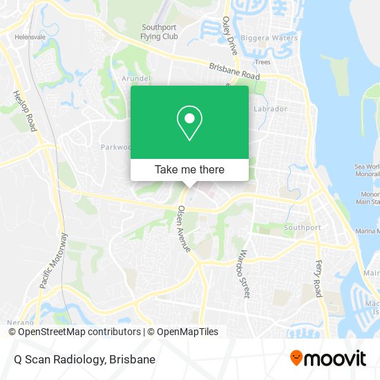 Q Scan Radiology map