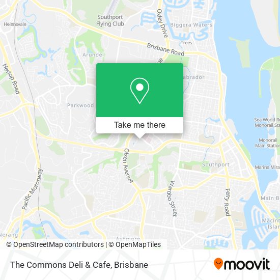 The Commons Deli & Cafe map