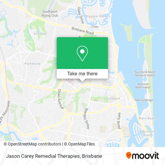 Jason Carey Remedial Therapies map