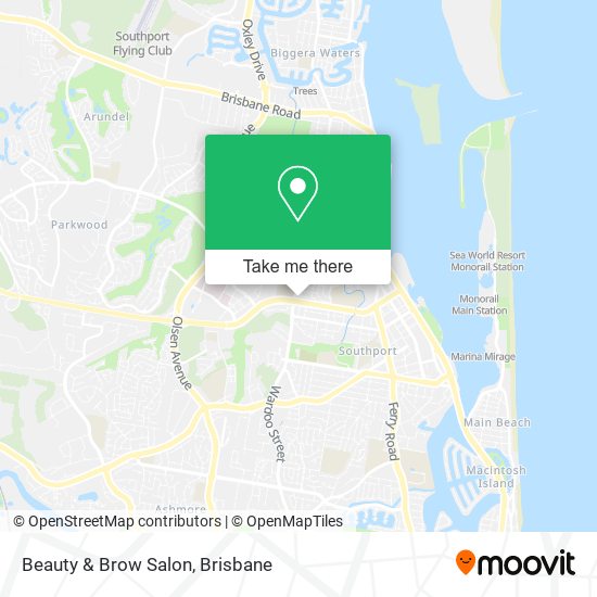 Beauty & Brow Salon map