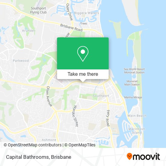 Capital Bathrooms map