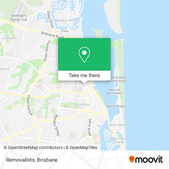 Mapa Removalists