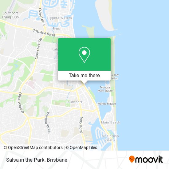 Salsa in the Park map
