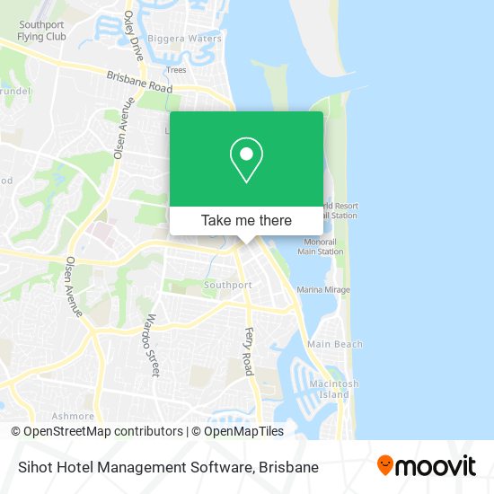 Sihot Hotel Management Software map