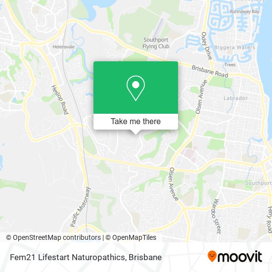 Fem21 Lifestart Naturopathics map