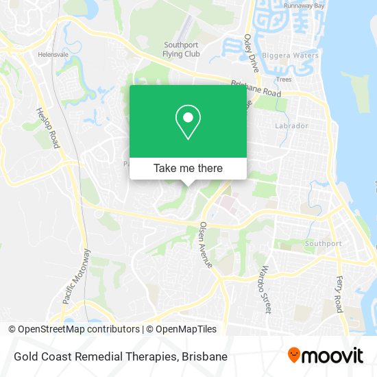 Gold Coast Remedial Therapies map
