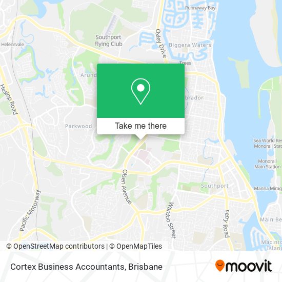Cortex Business Accountants map