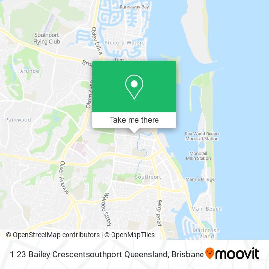 1 23 Bailey Crescentsouthport Queensland map
