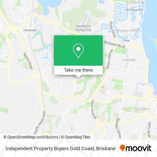 Independent Property Buyers Gold Coast map
