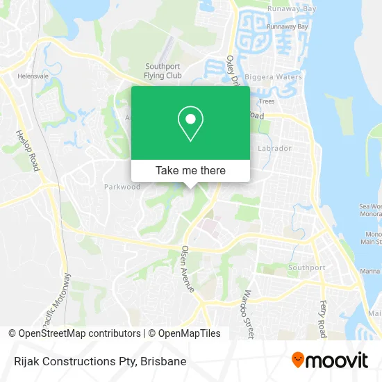 Rijak Constructions Pty map