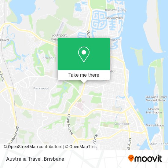 Australia Travel map