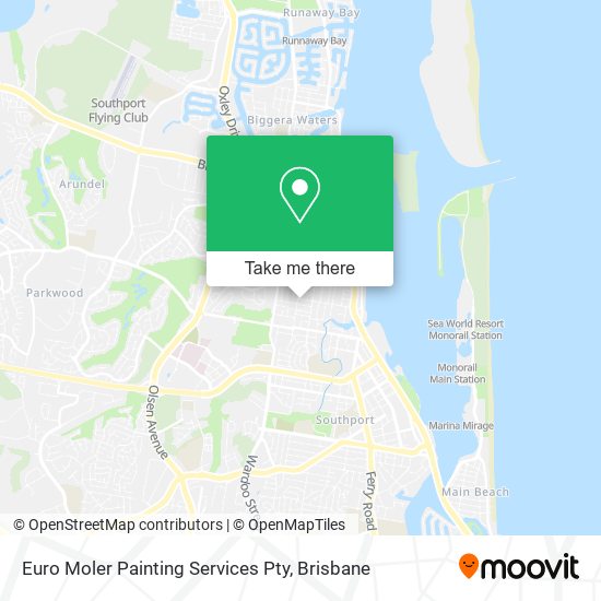 Euro Moler Painting Services Pty map