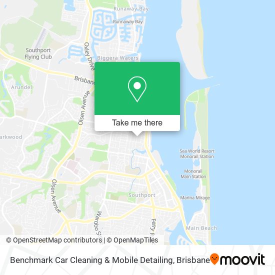 Benchmark Car Cleaning & Mobile Detailing map