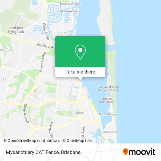 Mysanctuary CAT Fence map