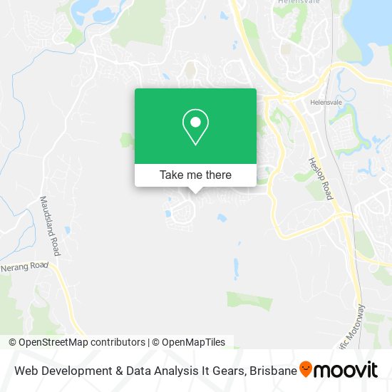 Web Development & Data Analysis It Gears map