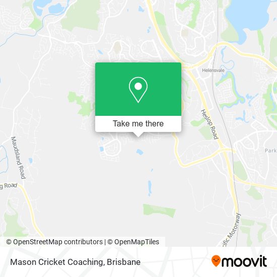 Mason Cricket Coaching map