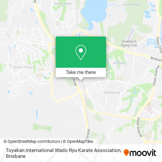 Toyakan International Wado Ryu Karate Association map