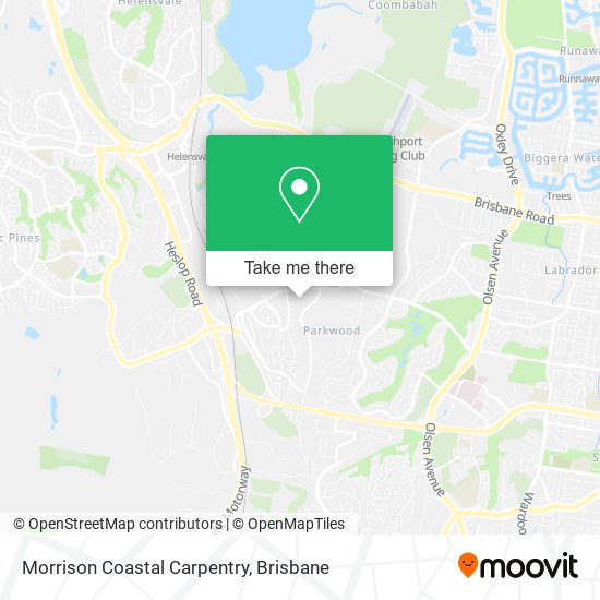 Morrison Coastal Carpentry map