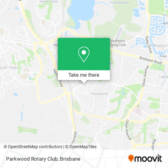 Parkwood Rotary Club map