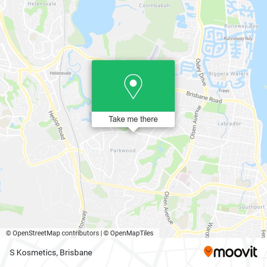 S Kosmetics map