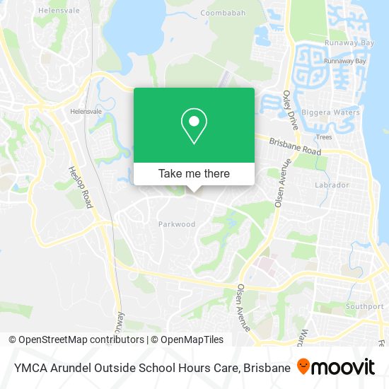 YMCA Arundel Outside School Hours Care map