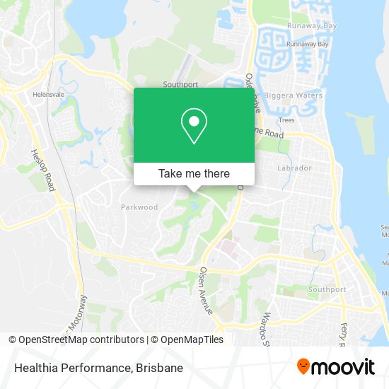 Healthia Performance map