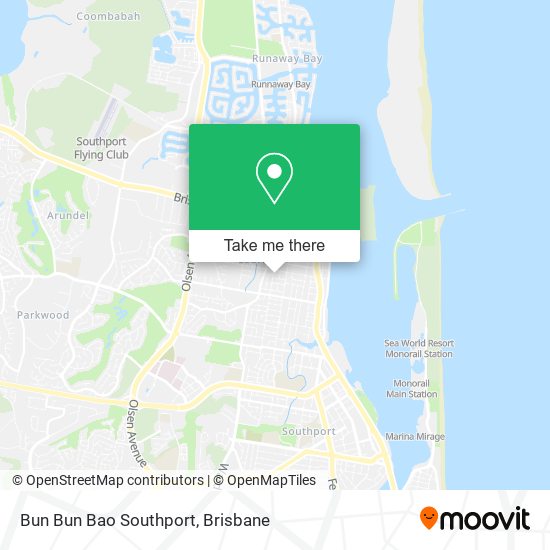 Bun Bun Bao Southport map