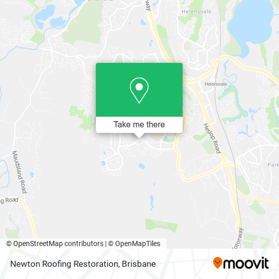 Newton Roofing Restoration map