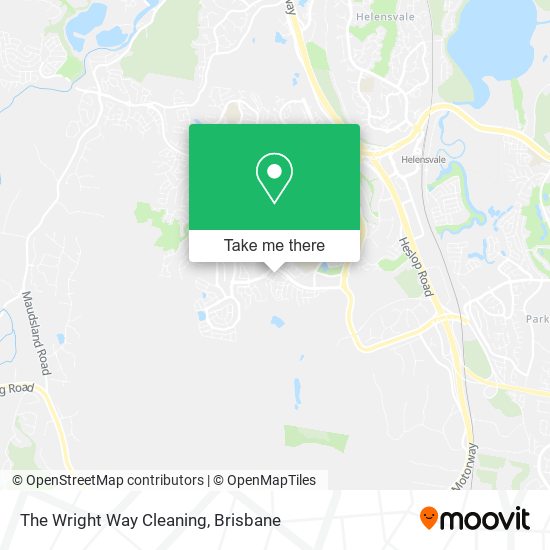 The Wright Way Cleaning map