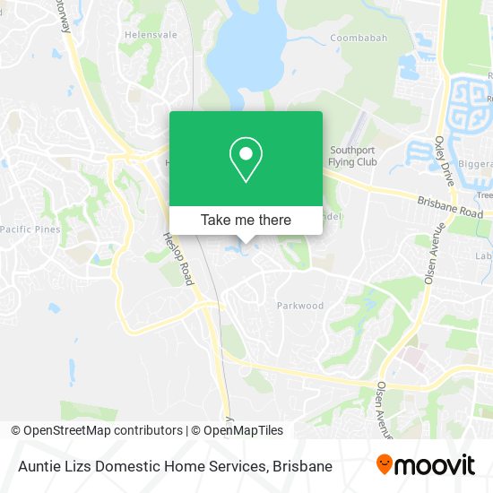Auntie Lizs Domestic Home Services map