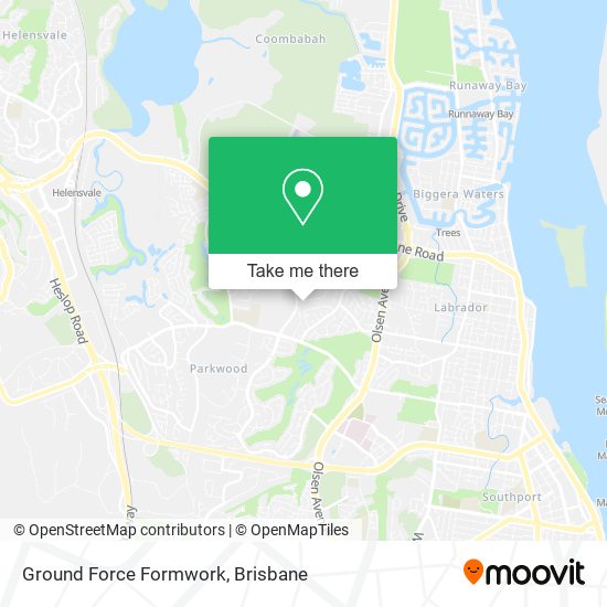 Ground Force Formwork map