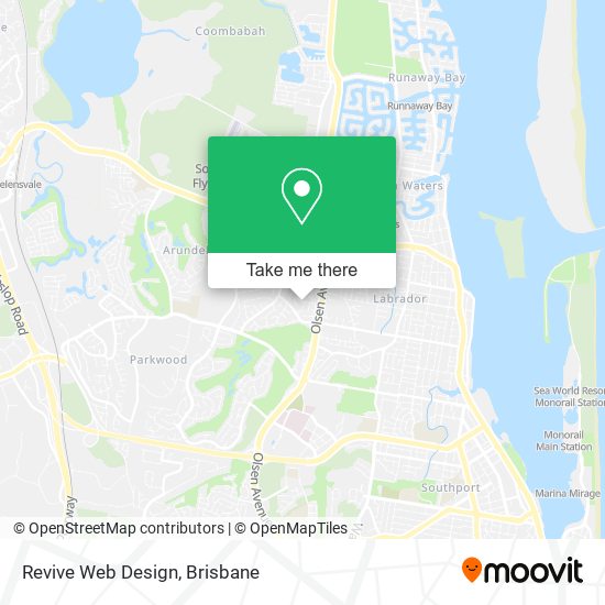 Revive Web Design map