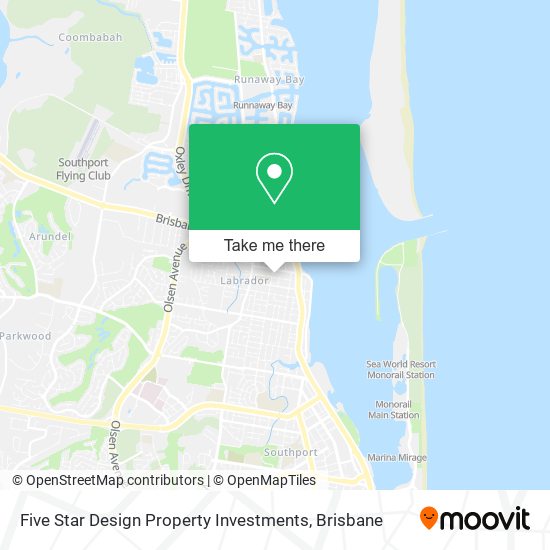Five Star Design Property Investments map