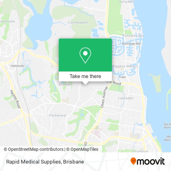 Rapid Medical Supplies map