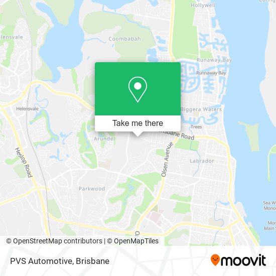 PVS Automotive map