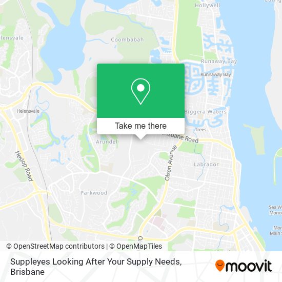 Suppleyes Looking After Your Supply Needs map